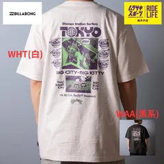 【ムラスポ公式】BILLABONG ビラボン 半袖 Tシャツ メンズ バックプリント TOKYO 東京 WHT(白) WAA(黒系) BF011-230