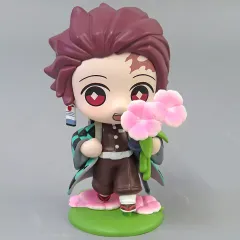 【中古】トレーディングフィギュア 竈門炭治郎 「POPMART 鬼滅の刃 誕生花 シリーズ」