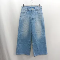 ◇ ⊂ Lee リー ワイドデニムパンツ サイズM ブルー系 レディース E  【1502200001614】