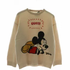 ✨希少✨　GUCCI ディズニー ニットセーター　サイズL 2025年最新】gucci ミッキー ニットの人気アイテム - メルカリ
