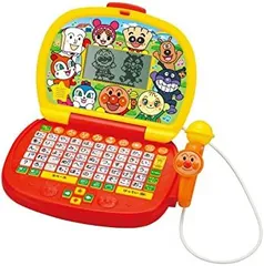 【中古】【非常に良い】アンパンマン マイクでうたえる♪ はじめてのパソコンだいすき BANDAI