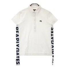 サイズ：1 PEARLY GATES パーリーゲイツ  半袖ポロシャツ  ホワイト系 [240101509376] ゴルフウェア レディース ストスト