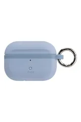 iFace Grip On AirPods Pro 第1世代 専用 ケース シリコン (ペールブルー)【カラビナ付き アイフェイス 韓国 airpodsプロケース airpodsぷろケース 第一世代】