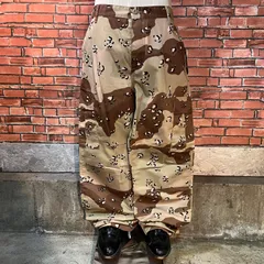 新品未使用 ロスコ 6P カーゴパンツ チョコチップカモ ミリタリー ワイド baggy Y2K シティボーイ スケーター