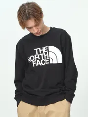 ザ ノースフェイス スウェット ロゴ トレーナー ユニセックス プルオーバー THE NORTH FACE トップス クルーネック NF0A4M7W ブラック