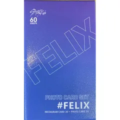 【新品】 フィリックス グッズ フォトカード 60枚セット ポカ トレカ フォト Stray Kids スキズ (FELIX) 1