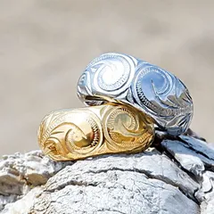 ※数量限定 超安数量限定 片耳 ハワイアンジュエリー スクロール ドロップ スタッド ピアス レディース