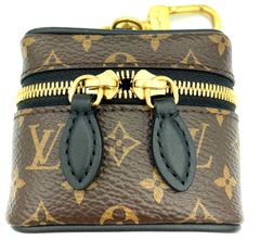 【鑑定済み】美品 正規品 ルイヴィトン  LOUIS VUITTON モノグラム ビジューサック マイクロヴァニティ キーリング M00545