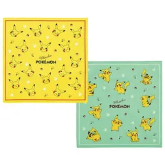 ポケットモンスター ランチクロス 2枚セット ピカチュウ 子供 子ども キッズ ポケモン キャラクター スケーター