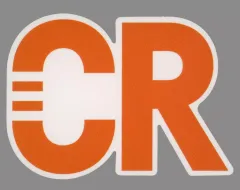 【中古】シール・ステッカー Crazy Raccoon(ロゴ：オレンジ) CRロゴステッカー 「MEMBER CAN BADGES ＆ STICKERS SET 1」 