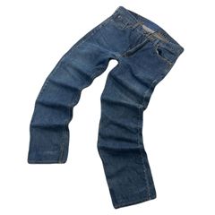 リーバイス 519-0217 デニム ジーンズ ストレート W33 ウェストリメイク 実寸 W34相当 【 一点物の魅力♪ 】 LEVIS ●Ja8944