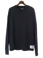 JIL SANDER＋ ジルサンダープラス 23SS ロゴパッチ ロングスリーブパック カットソー ブラック XXLのサムネイル