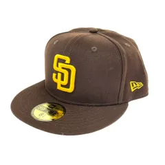 美品 NEW ERA ニューエラ サイズ:8 4/1 59fifty サンディエゴパドレス キャップ  ブラウン   メンズ　240001132038