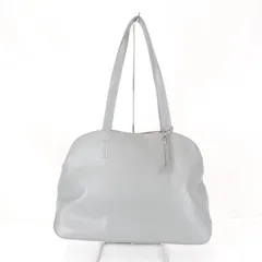 『USED』レガートラルゴ グレー トートバッグ レディース シンプル ファスナー レザー調 大容量 デイリーバッグ