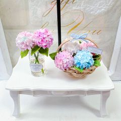 #539 ミニチュア　紫陽花セット　＊⑤