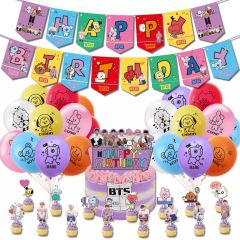 BTS バルーンセット　バースデー　パーティ　誕生日　bt21