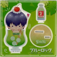 【中古】アクリルスタンド・アクリルパネル 潔世一 アクリルスタンド juice 「ブルーロック Tree Village Cafe」