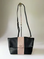 【美品】Kate Spade ショルダーバッグ ブラック ピンクベージュ