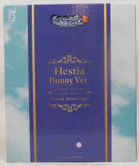 【新品未開封】FREEing ダンまち ヘスティア バニーver フィギュア バニーガール姿でも例の紐は健在！『ダンまち』ムチムチボディの