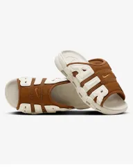 箱傷あり　Nike Air More Uptempo Slide "Sail/Brown"  モアアップテンポ  スライド　サンダル　(FQ8699-200)のサムネイル