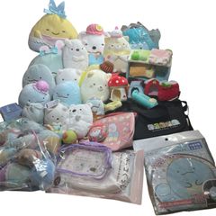 ★ すみっコぐらし グッズ 55点 まとめ商品 ぬいぐるみ、てのりぬいぐるみ、すみっこハウス、ショルダーバッグ、マスコット 3.75kgのサムネイル