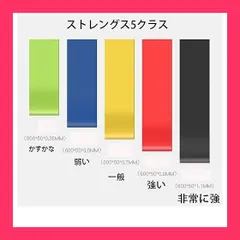 【スタッフおすすめ！】ゴムチューブ ゴムバンド トレーニング 5本(収納袋*取扱説明書）セット 5つの異なる強度エクササイズバンドドセット エクササイズバンド 筋トレ チューブ レジスタンスバンド トレーニングチューブ エクササイズバンド自