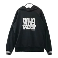 美品 マンシングウェア パーカー Lサイズ 黒 Munsingwear - 美品 マンシングウェア パーカー Lサイズ 黒