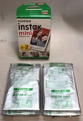 未使用◇FUJIFILM　instax mini　フィルム　10枚×2パック　チェキ インスタックスミニ 　富士フィルム