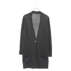 HERMES (エルメス) コットンシルク混 1Bカーディガン レディース ブラックのサムネイル