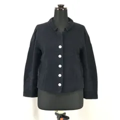 日本製★トゥモローランド コレクション/Tomorrowland Collection★秋ショートコート/ジャケット【womens-38/M/紺/navy】Coats/Jackets/Jumpers◆cBH279<sale>