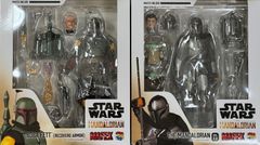 2個セット）新品未開封）MAFEX BOBA FETT (Recovered Armor) & MAFEX THE MANDALORIAN Ver.2.0 「マンダロリアン」