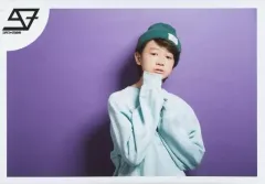 【中古】生写真(男性) SUPER★DRAGON/伊藤壮吾/横型・上半身・衣装水色・ニット帽・右手顔・左手添え・背景紫/「NUMBER 9 TOUR」生写真セット～第4弾～