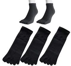 ブラック_22-25cm 3足組 5本指ソックス メンズ レディース 黒 くるぶし ショート ソックス スポーツ 抗菌防臭 夏 5本指 靴下 綿混 3足セット 22-25cm 3足組 A21