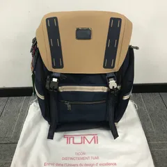 TUMI「エクスペディション」バックパック ネイビーブルー232719サイズ