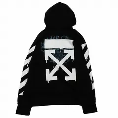 個性が光る♦Off-White♦デザインパーカー Off-White オフホワイト グラフィティ パーカー | ホワイト