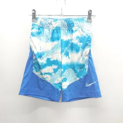 ◇ ⊂ NIKE ナイキ 総柄 タイダイ柄 水着 サイズXS ブルー系 メンズ E  【1410100035571】