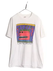 【お得なクーポン配布中!】 90s USA製 BIG HEAD designs アート キャラクター イラスト プリント Tシャツ メンズ XL 90年代 オールド ヘビーウェイト シングルステッチ