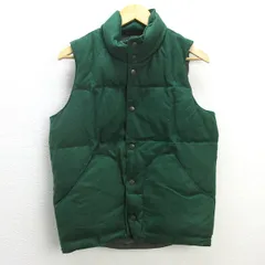 H■アーバンリサーチ/URBAN RESEARCH ウールダウンベストJKT【M】緑/MENS■74【中古】
