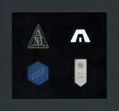 【中古】バッジ・ピンズ [単品] ロゴピンズセット 「PS4/PS5ソフト ARMORED CORE VI FIRES OF RUBICON コレクターズエディション」 同梱品