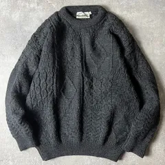 【極上】アイルランド製Quill's Woollen Market アランニット アランウーレンミルズ ニット セーター アラン編み アイルランド