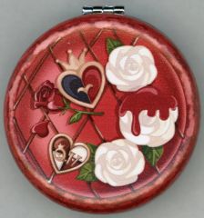 [중고] 잡화 [단품] 리들 로즈 하트 마카롱 미러 [디즈니 트위스티드 원더랜드 Valentine's Day Gift 2023]