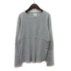 ビームス BEAMS カットソー 長袖 ワッフル地 L グレー /YIのサムネイル
