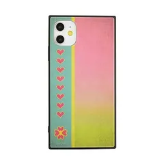 バンダイ 鬼滅の刃 iPhone 11/XR(6.1インチ)対応スクエアガラスケース 甘露寺 (甘露寺 蜜璃(かんろ iPhone 11/)