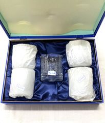 [未使用品] BOHEMIA GLASS　タンブラー　5点セット