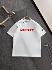 【今日特価】MON 2025SS 最新款 円領スタイリッシュ ショートスリーブ T シャツ