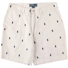 古着 ラルフローレン Ralph Lauren POLO by Ralph Lauren PROSPECT SHORT 総柄 チノショーツ ショートパンツ メンズw36相当/eaa574561