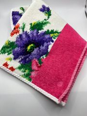 フェイラー FEILER フェイスタオル ポピーズ ピンク 花柄 自宅保管品