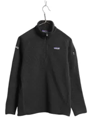 【お得なクーポン配布中!】 パタゴニア ベターセーター ハーフジップ レディース S 19年製 フリース セーター ジャケット プルオーバー アウトドア ハイネック 企業 黒