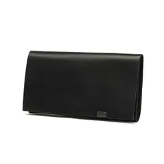 所作 財布 Shosa 長財布 薄い handpaint ロング 三つ折り 折りたたみ 小銭入れ 本革 日本製 メンズ レディース sho-lo1c-handpaint ブラックx海月のサムネイル