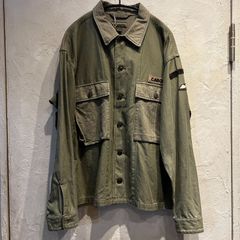 Nigel Caboum ナイジェルケーボン ミリタリーシャツ カーキ系 size50【代官山04】